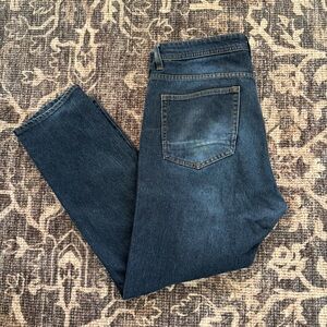 Classic Denim Straight-Leg Jeans